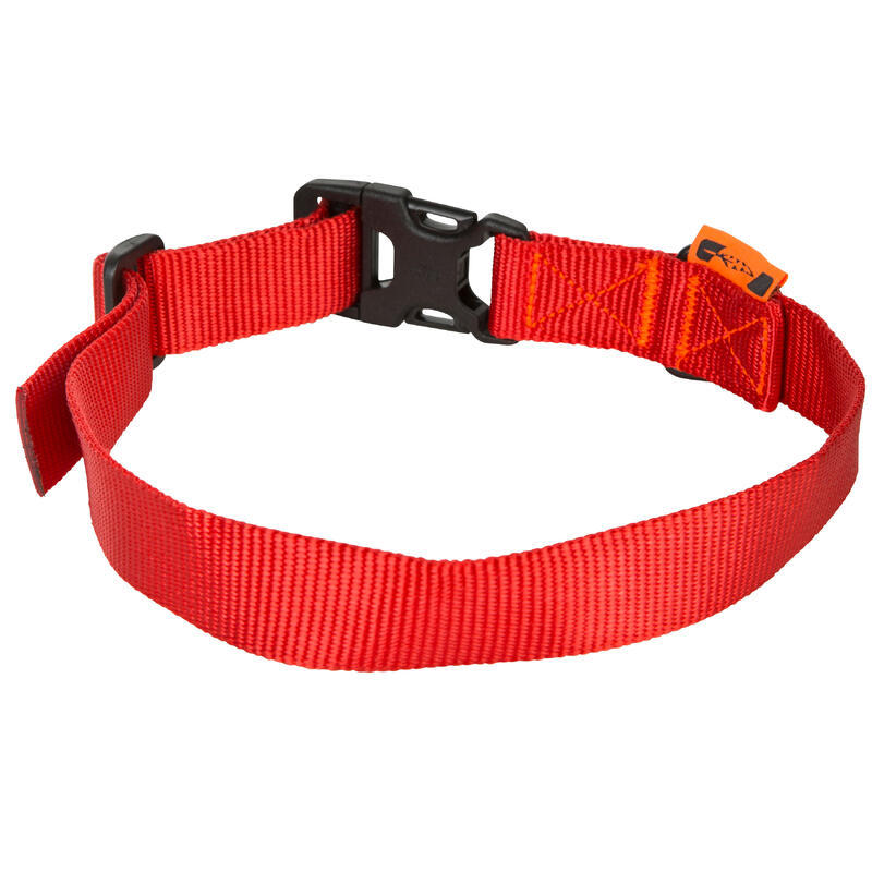 Collier chien 100 rouge