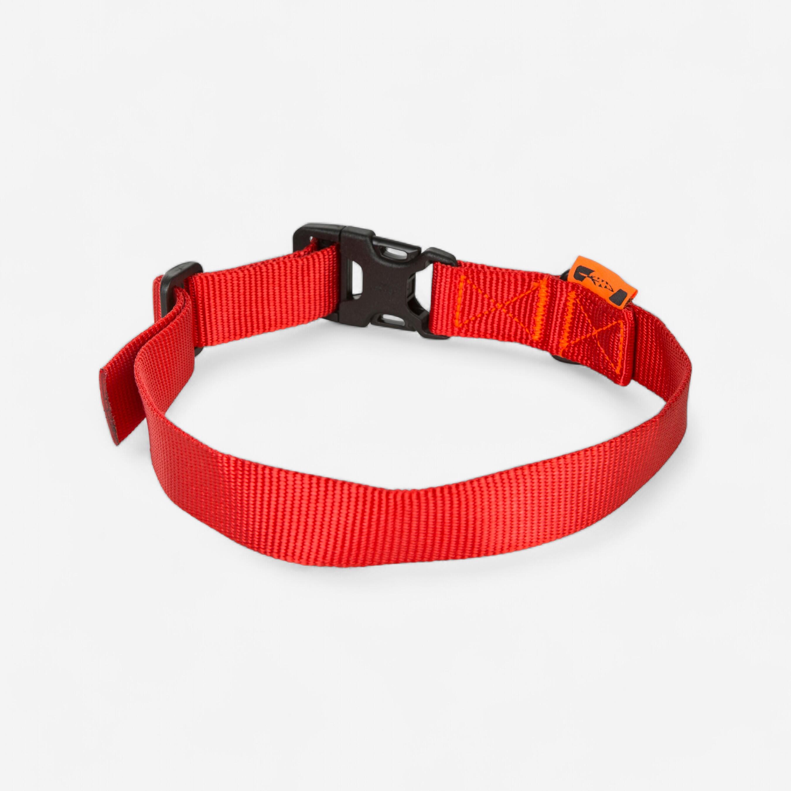 Decathlon | Collare cane 100 rosso |  Solognac