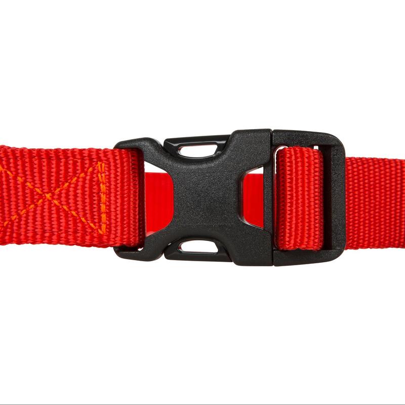 Collar Perro Solognac 100 Ajustable Rojo