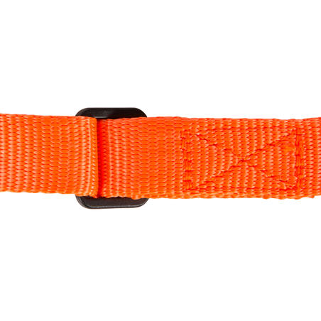 Laisse chien orange 100