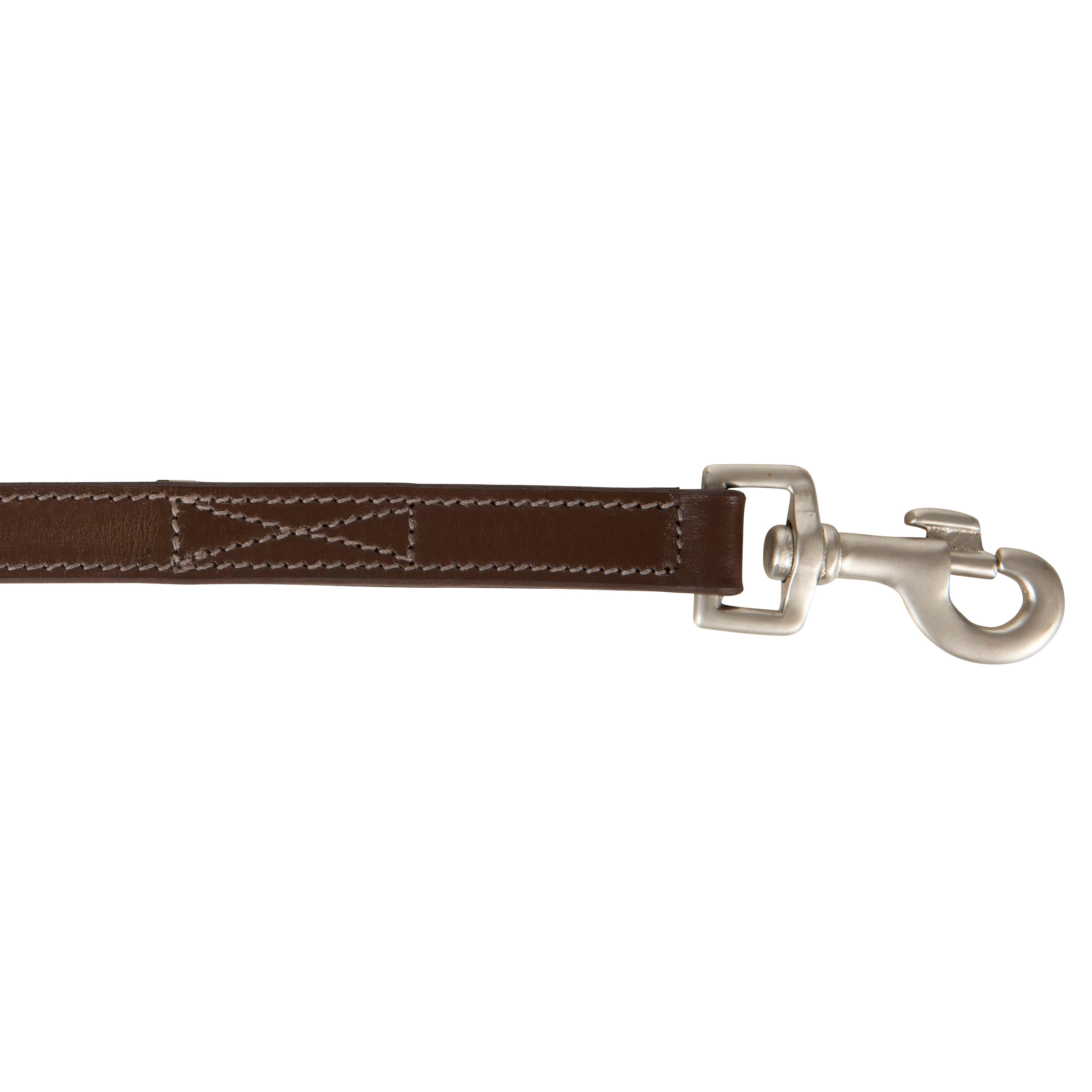 500 leather dog leash - SOLOGNAC