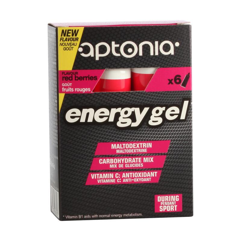 ENERGY GEL mixed berries 6X25g APTONIA - Decathlon