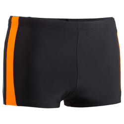 Maillot de bain homme BOXER B-ACTIVE YOKE noir orange