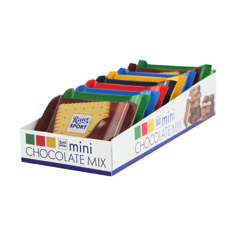 Chocolat sport LES MINIS mix de chocolats 9 x 16,6g