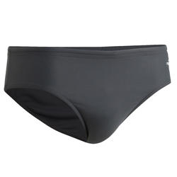 Zwemslip voor heren Slip 100 Basic grijs