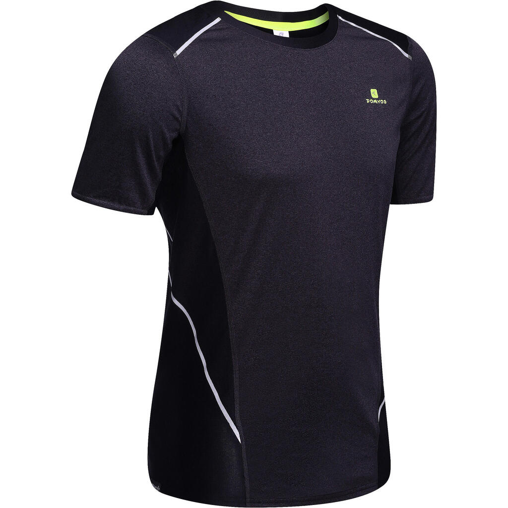 Breathe booster fitness t-shirt - dark grey