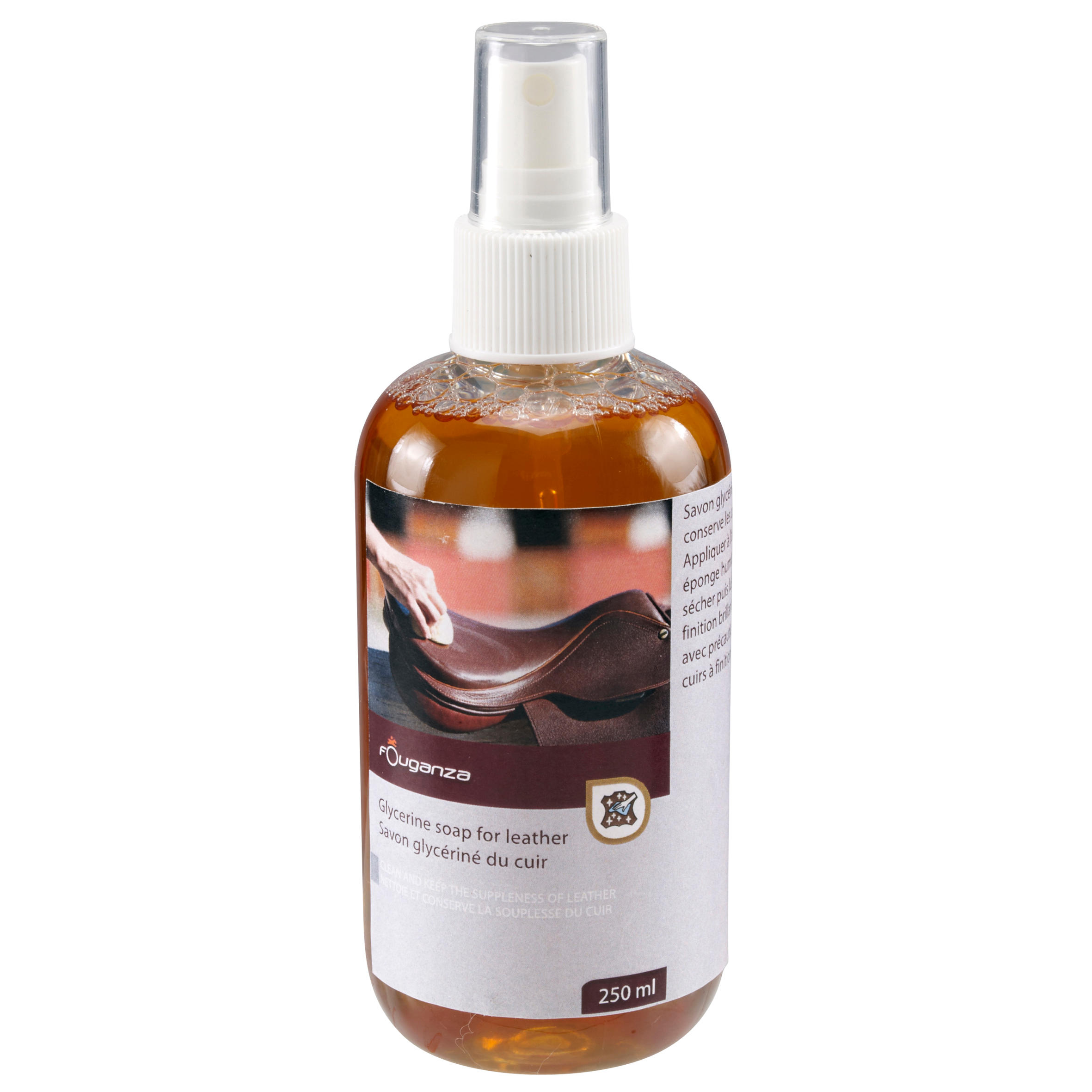 Fouganza Glycerinezeep In Sprayvorm Voor Leer Ruitersport 250 Ml fouganza kopen in de aanbieding