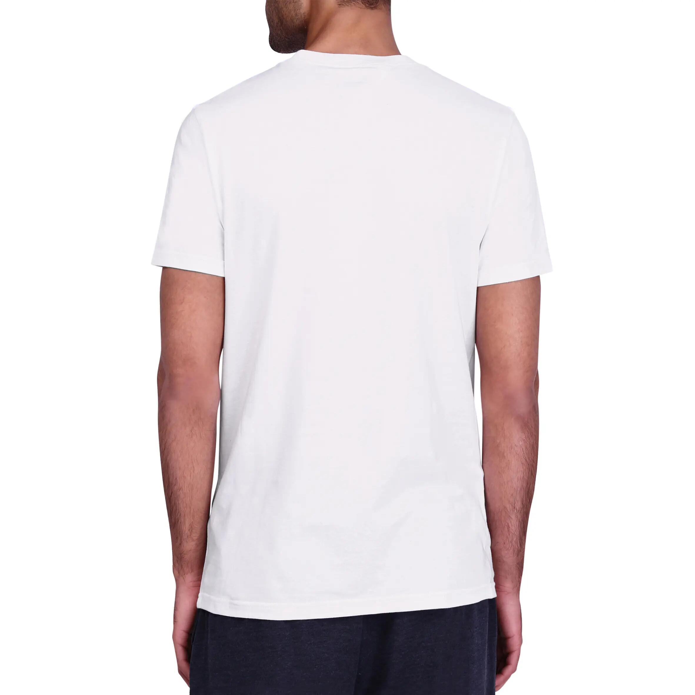 Sportee Gentle Gymnastics, Yoga and Pilates 100% Cotton Print T-Shirt - White 4/10