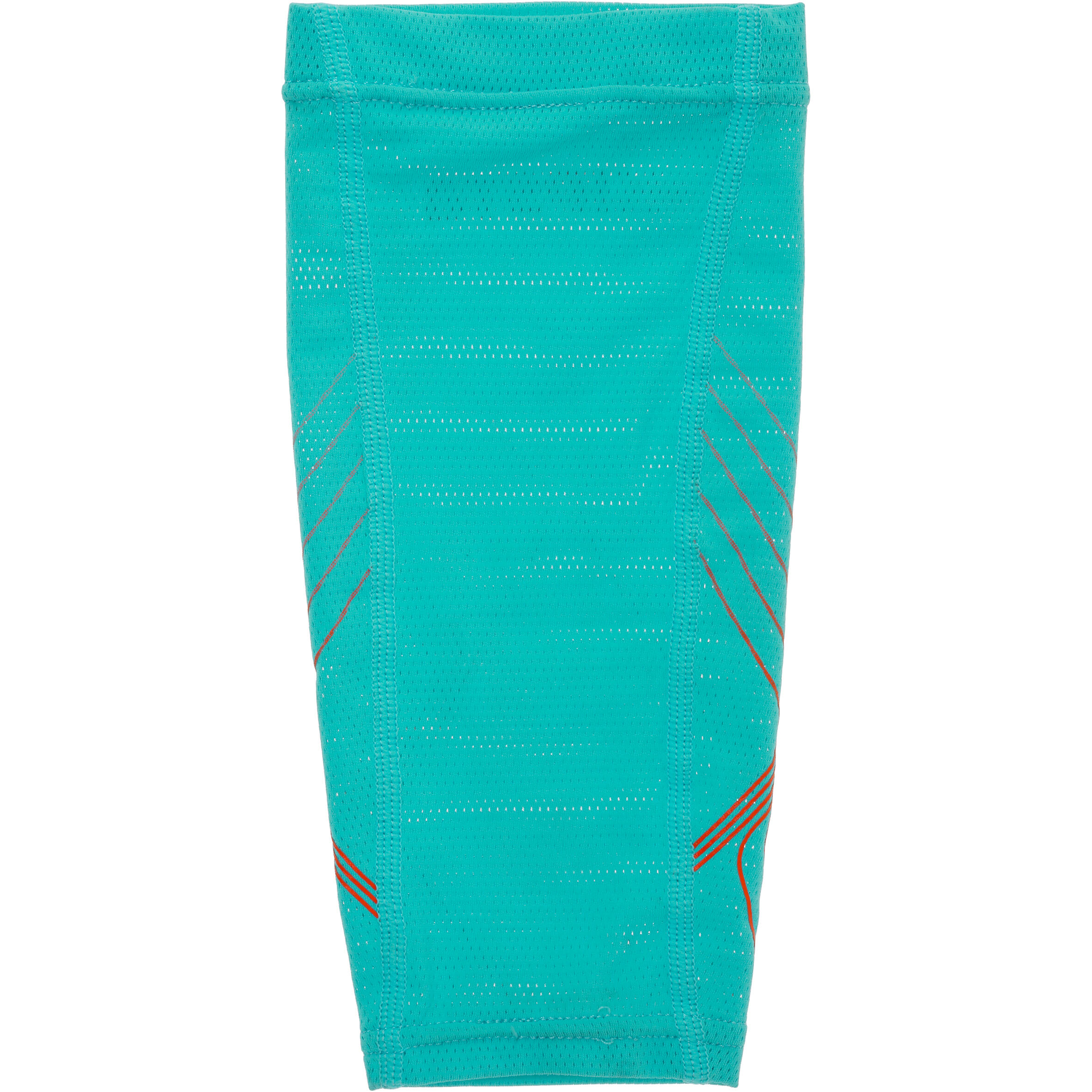 F400 Football Shin Guards - Orange Blue 2/9