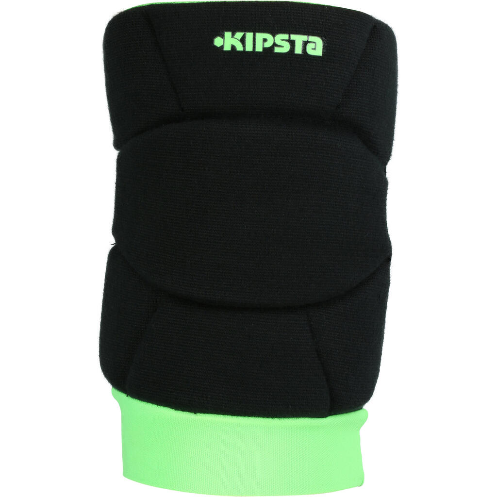 Knieschoner Volleyball V500 schwarz/neongrün