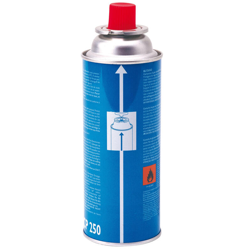 Cartucho de gás de válvula para fogareiro CP 250 (220 gramas)
