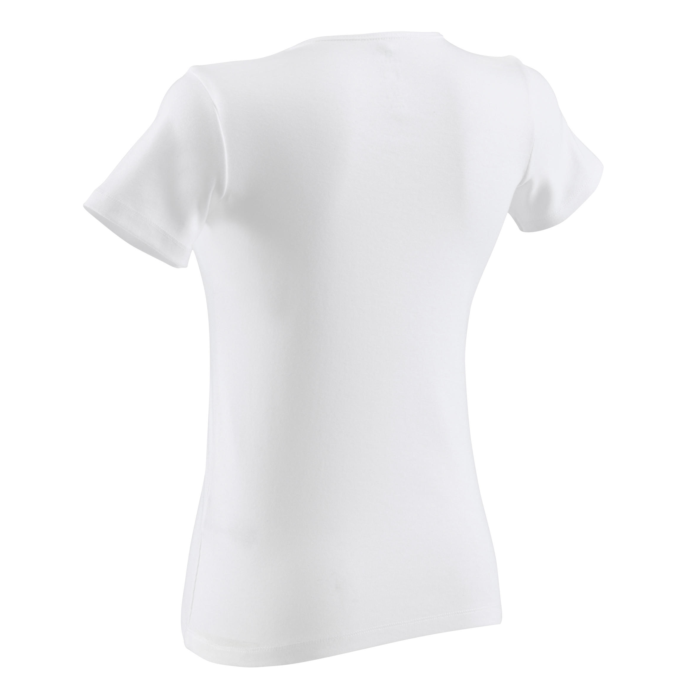 white cotton t shirt