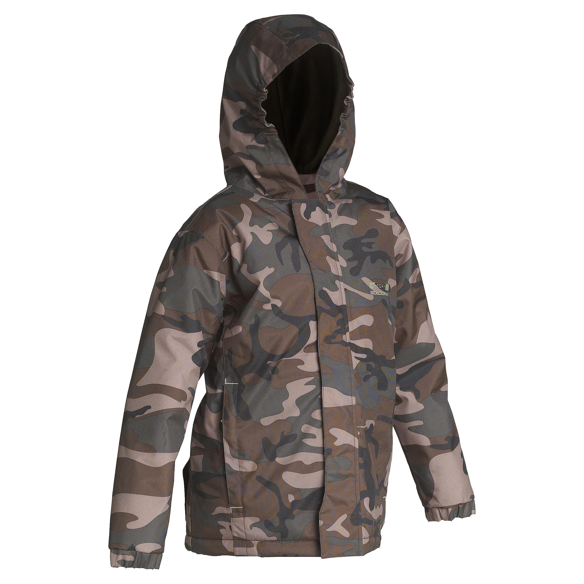 Veste chasse 100 junior camouflage vert | Solognac