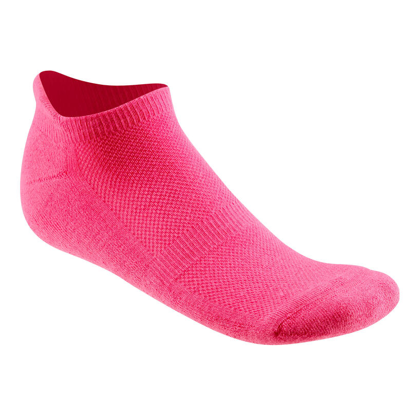 Chaussettes femme fitness rose