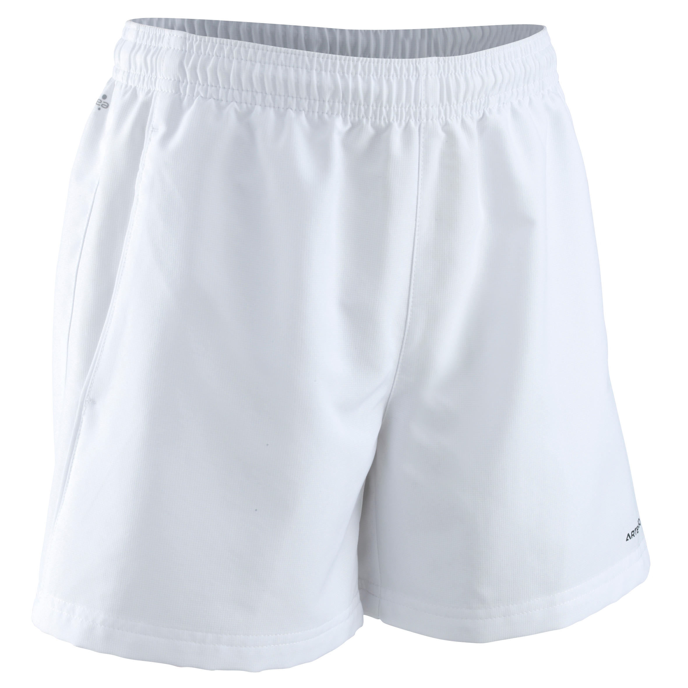 SHORT TENNIS ENFANT 100 BLANC Decathlon