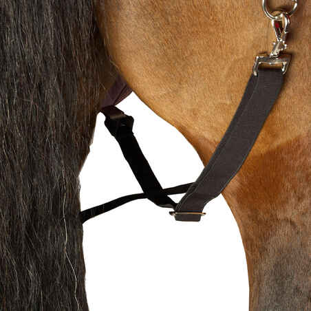 Horse Riding Waterproof Turnout Sheet for Horse & Pony Allweather Light - Brown
