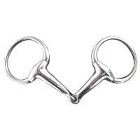 Horse Riding Eggbutt Snaffle Bit For Horse And Pony - Stainless Steel
