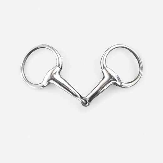 
      Horseback Riding Eggbutt Snaffle Bit for Horse and Pony - Stainless Steel
  