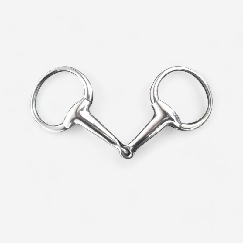 Morso a olive pieno inox equitazione cavallo e pony