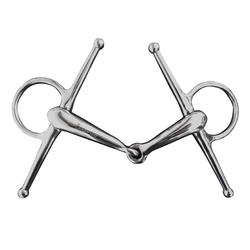 Schenkeltrense Inox einfach gebrochen Pony/Pferd