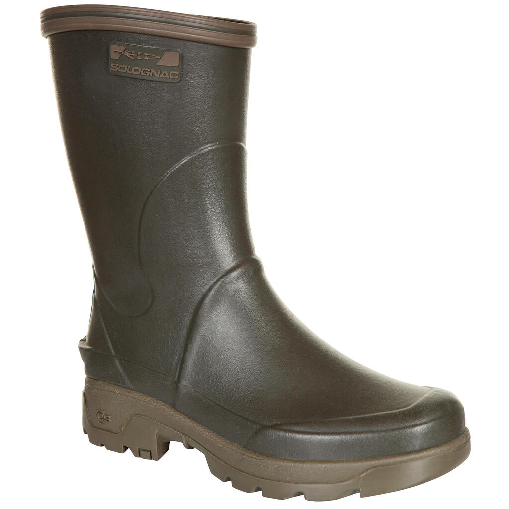 Sturdy Short Wellies - Green