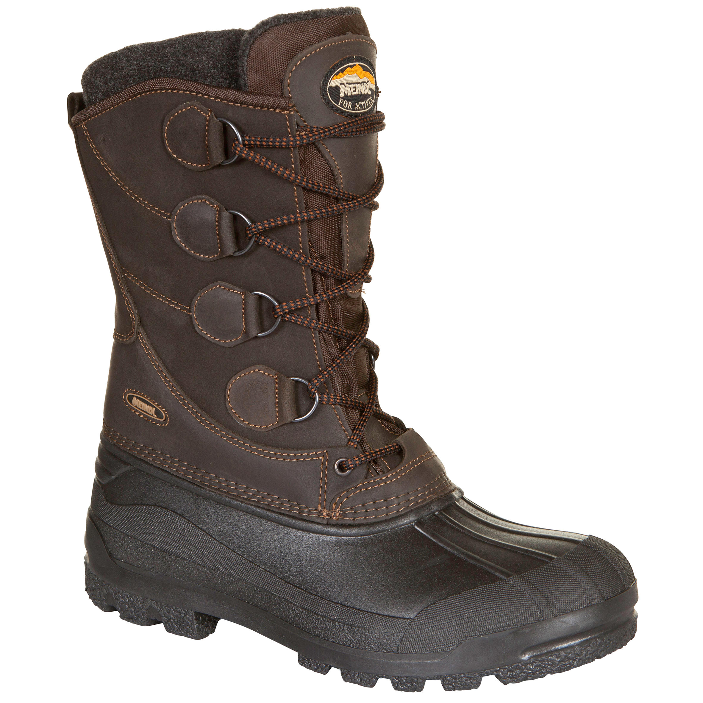 bottes de chasse grand froid en cuir