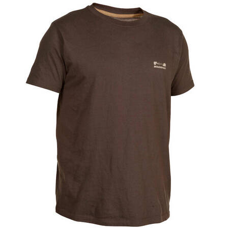 100 T-Shirt Berburu Lengan Pendek - Cokelat