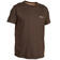 T-shirt manches courtes chasse 100 marron