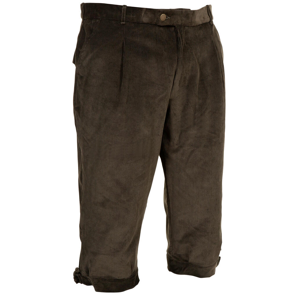 Sibir 100 velvet hunting knickerbockers - green