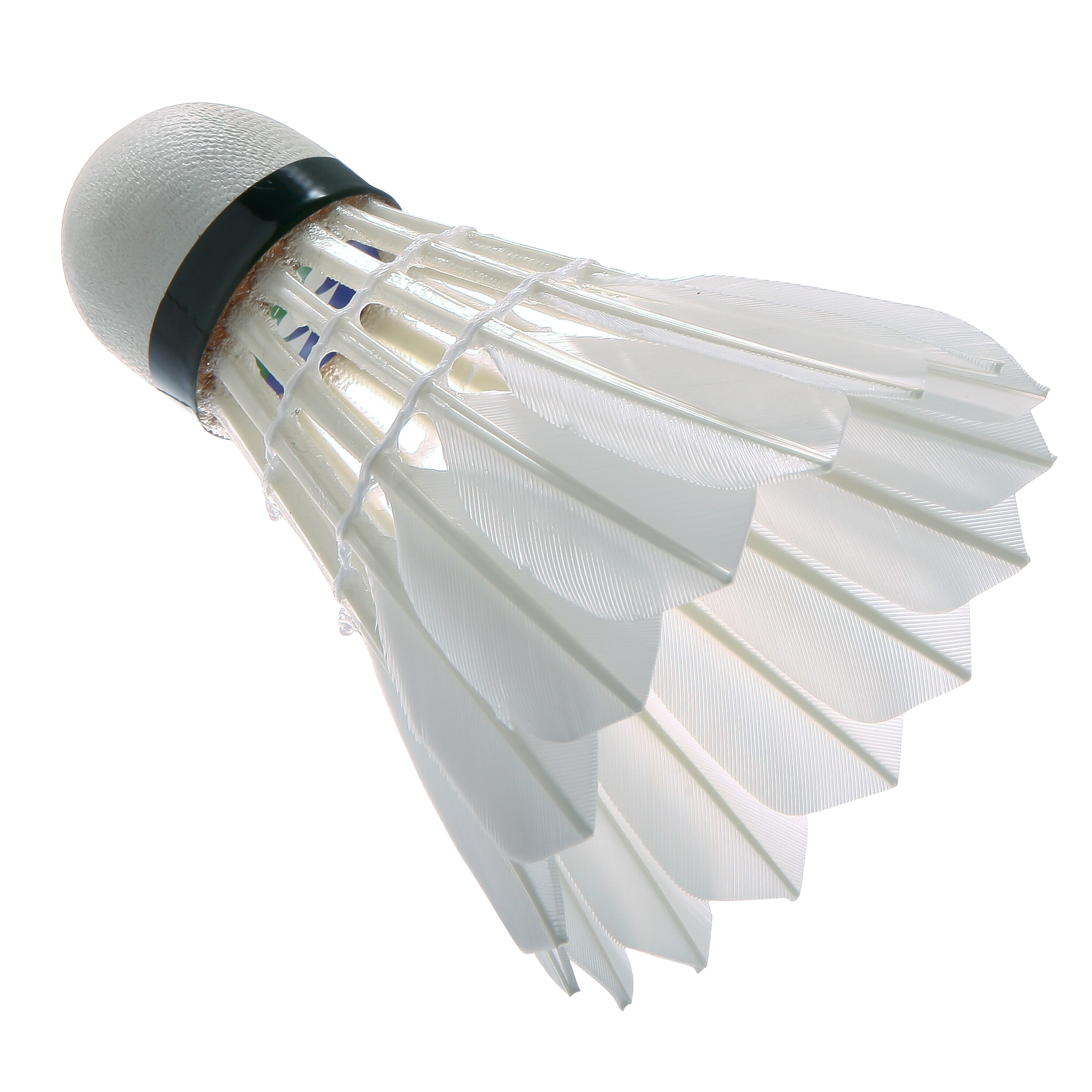 Set de 12 volants de badminton en plumes d'oie, volants naturels à