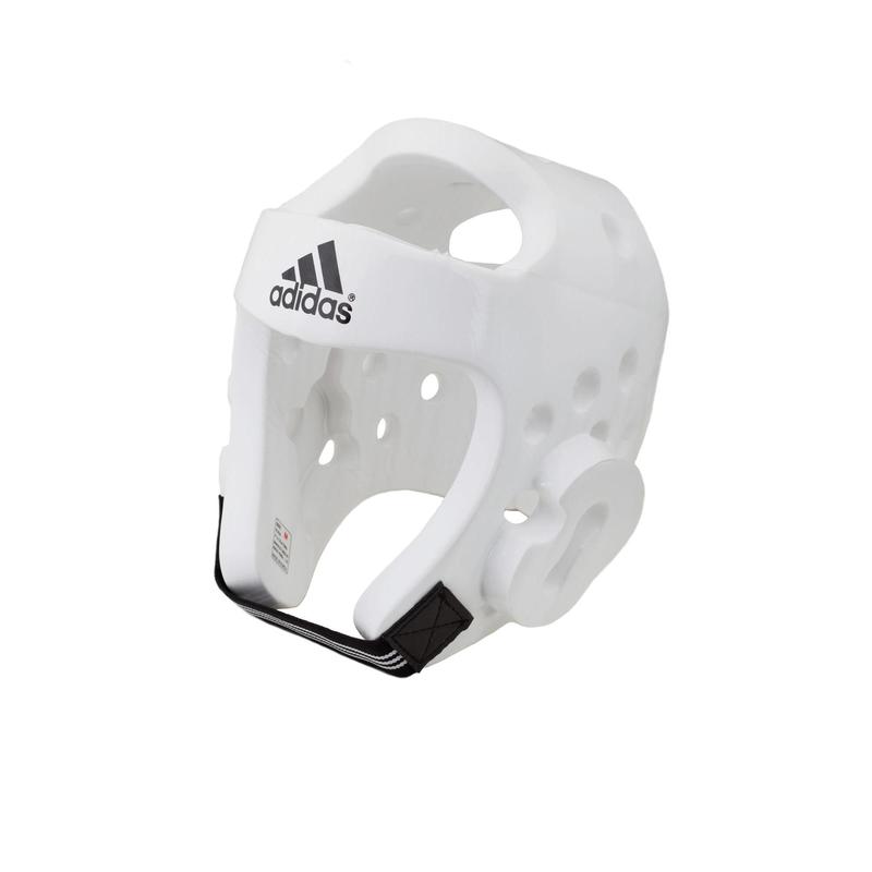 Casque arts martiaux blanc