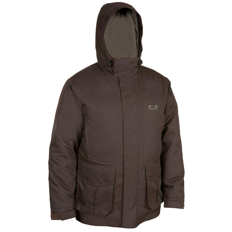 SOLOGNAC Taïga 300 hunting parka - brown | Decathlon