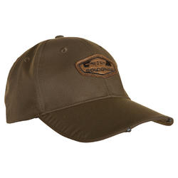 SOLOGNAC Işıklı Avcılık Şapkası - Kahverengi