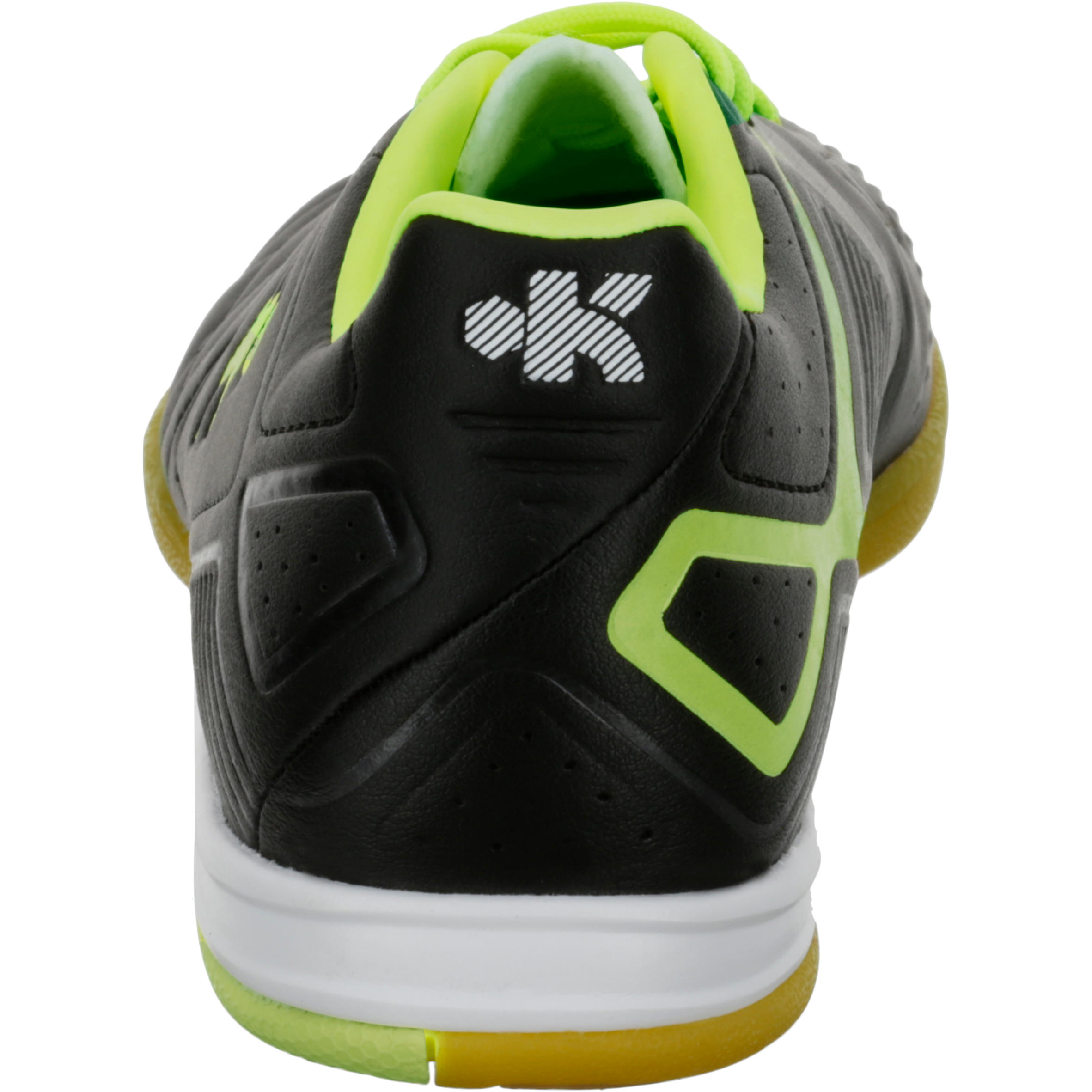 Agility 500 Sala Kids' Futsal Trainers - Black/Yellow 5/11