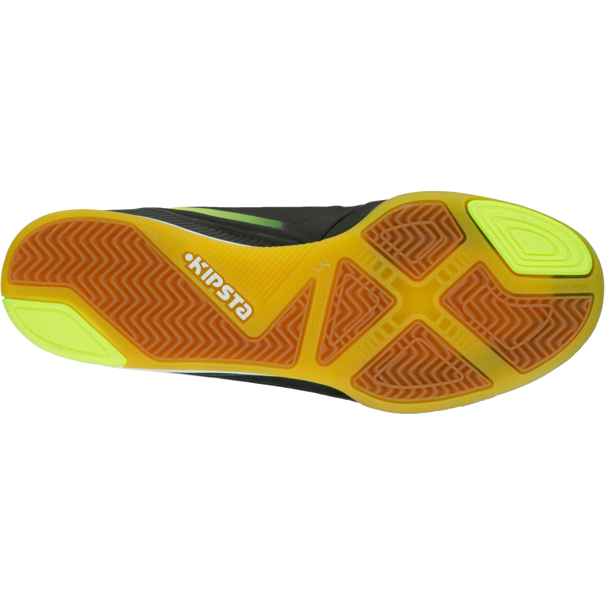 Agility 500 Sala Kids' Futsal Trainers - Black/Yellow 7/11