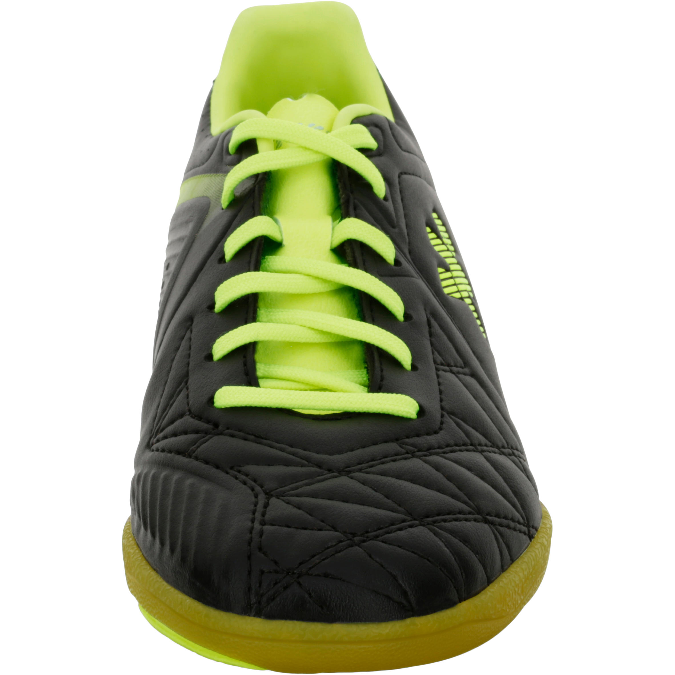 Agility 500 Sala Kids' Futsal Trainers - Black/Yellow 4/11