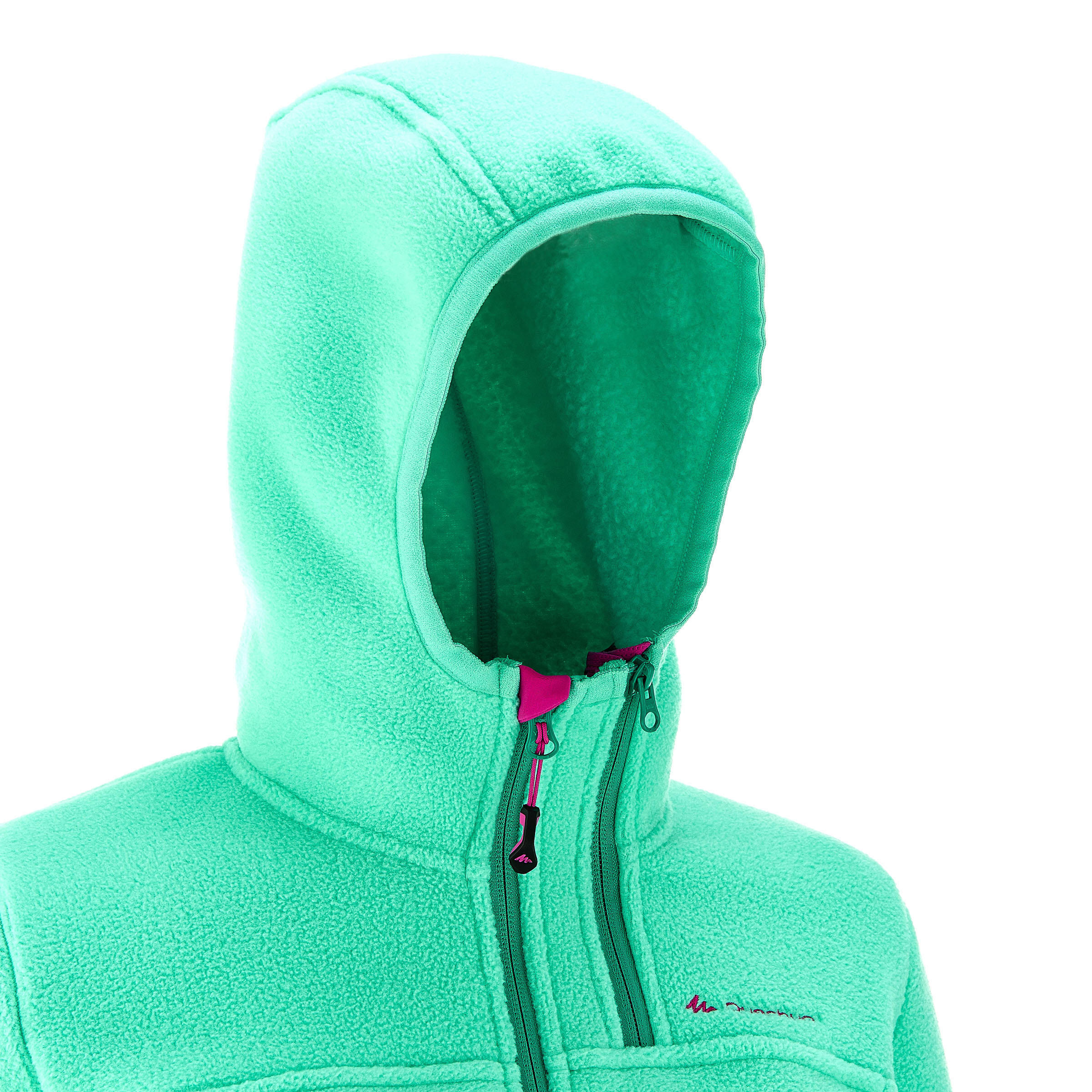 Forclaz 600 women's Hiking Fleece - green 7/13