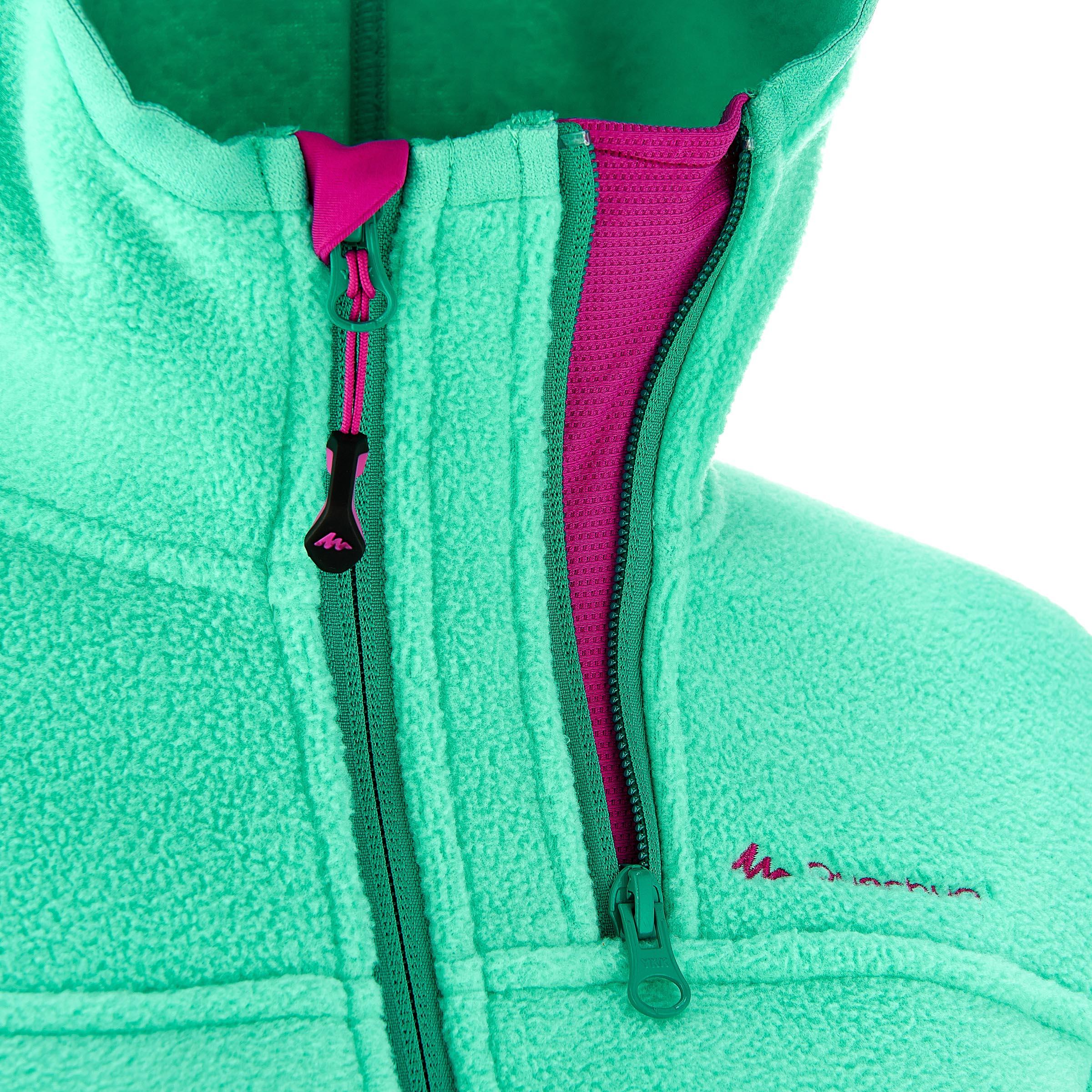 Forclaz 600 women's Hiking Fleece - green 2/13