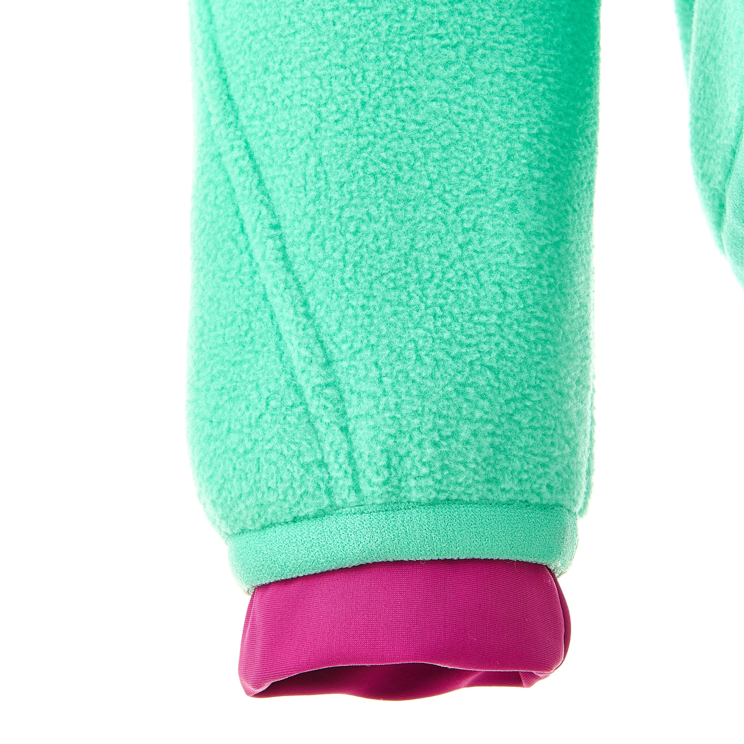 Forclaz 600 women's Hiking Fleece - green 4/13