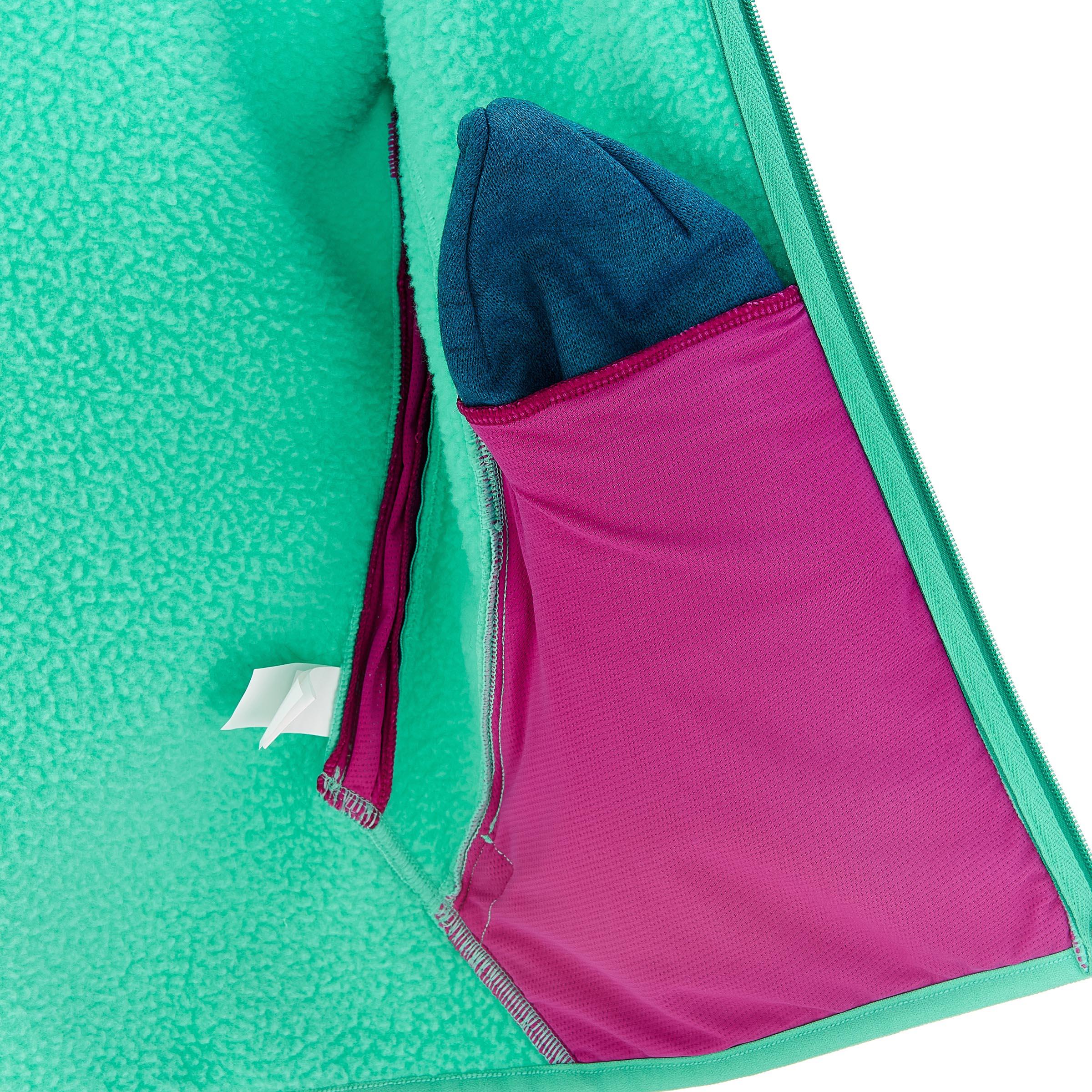Forclaz 600 women's Hiking Fleece - green 10/13