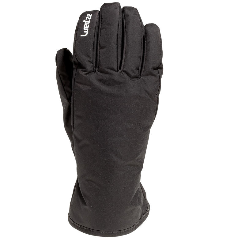 Slide 100 Adult Ski Gloves - Black
