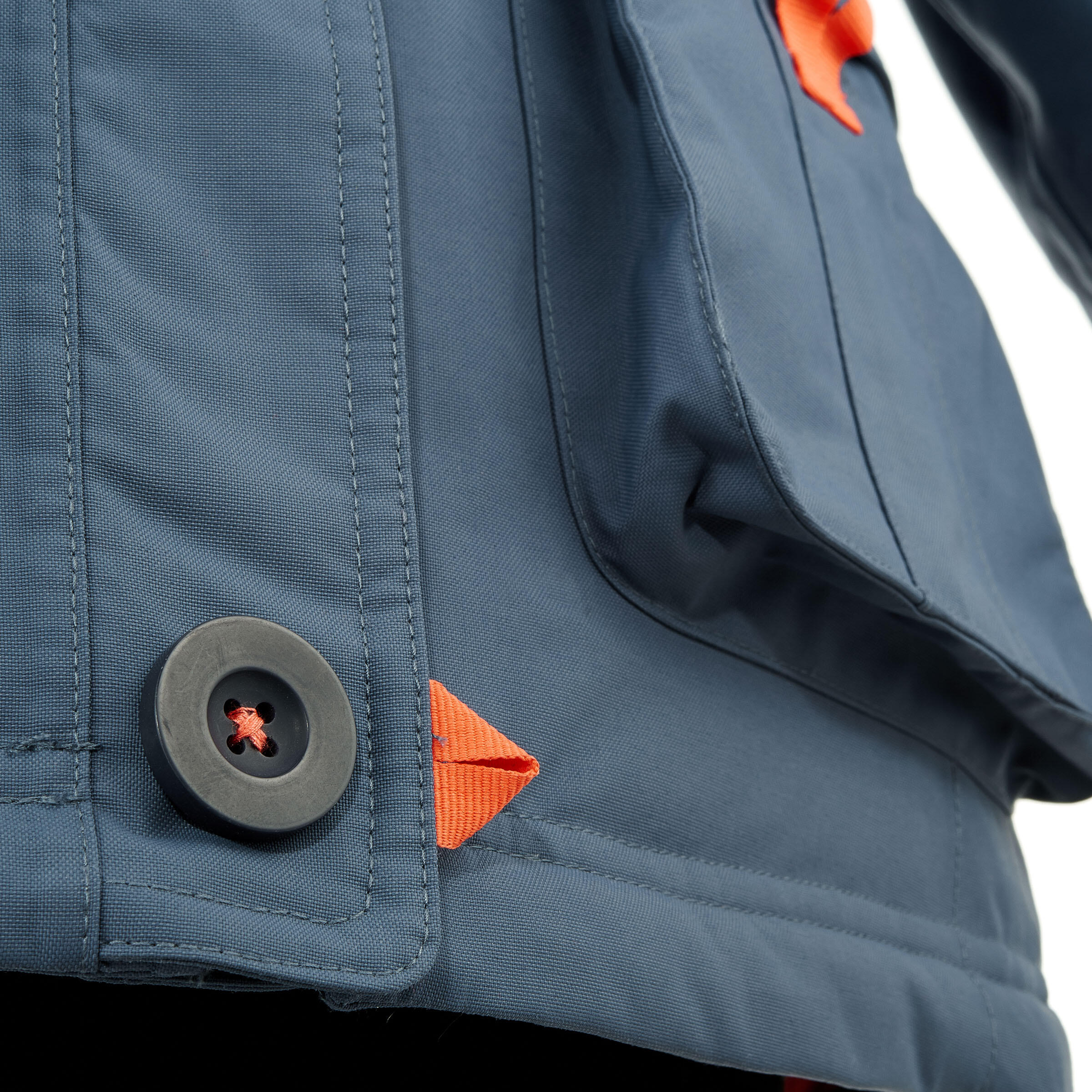 Arpenaz 900 Girls' Hiking Jacket - Blue/Grey 12/18