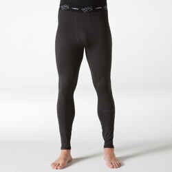 Wedze Flowfit Men's Skiing Base Layer Trousers - Black
