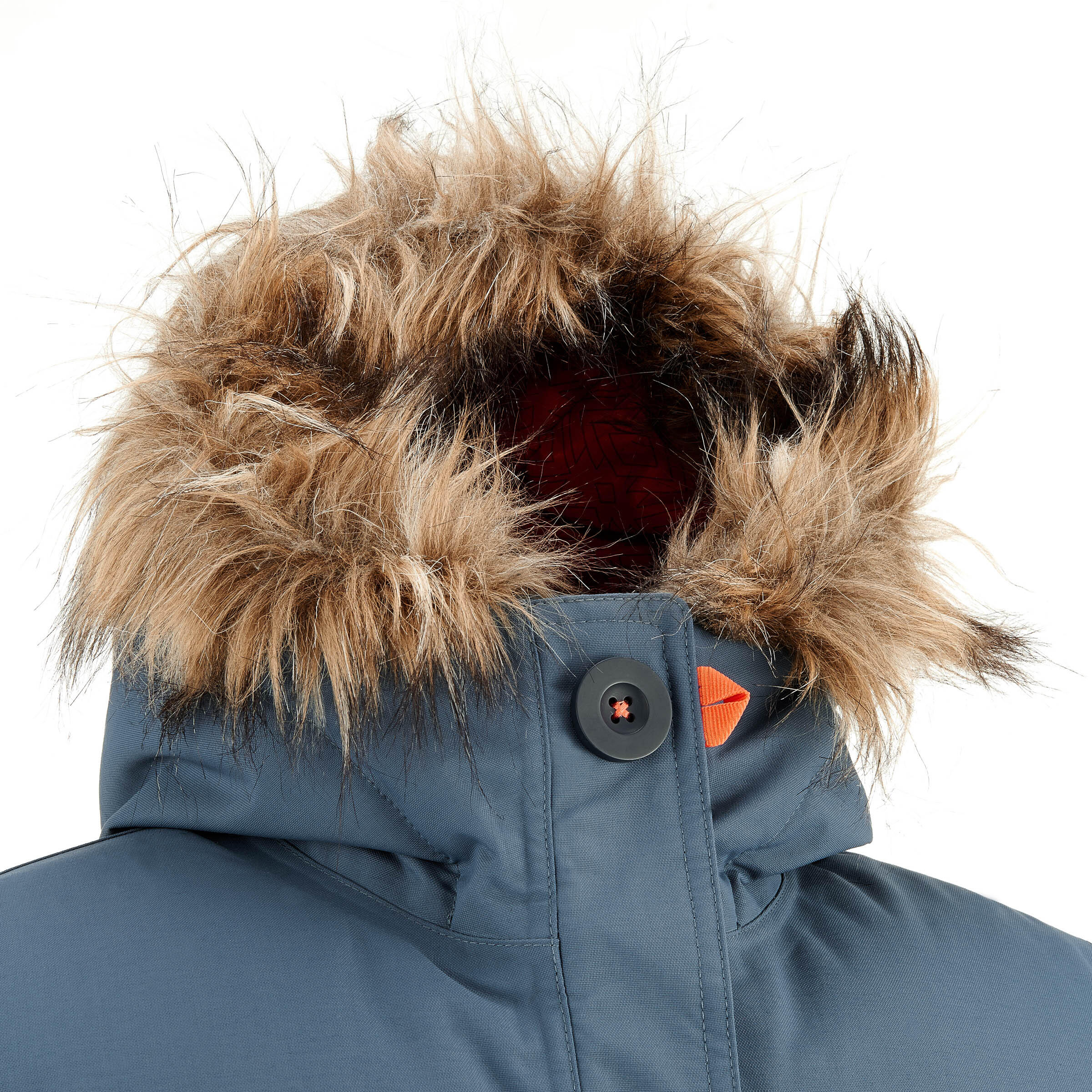 Arpenaz 900 Girls' Hiking Jacket - Blue/Grey 9/18