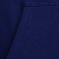 Bodybuilding Hooded Print Sweatshirt - Dark Blue