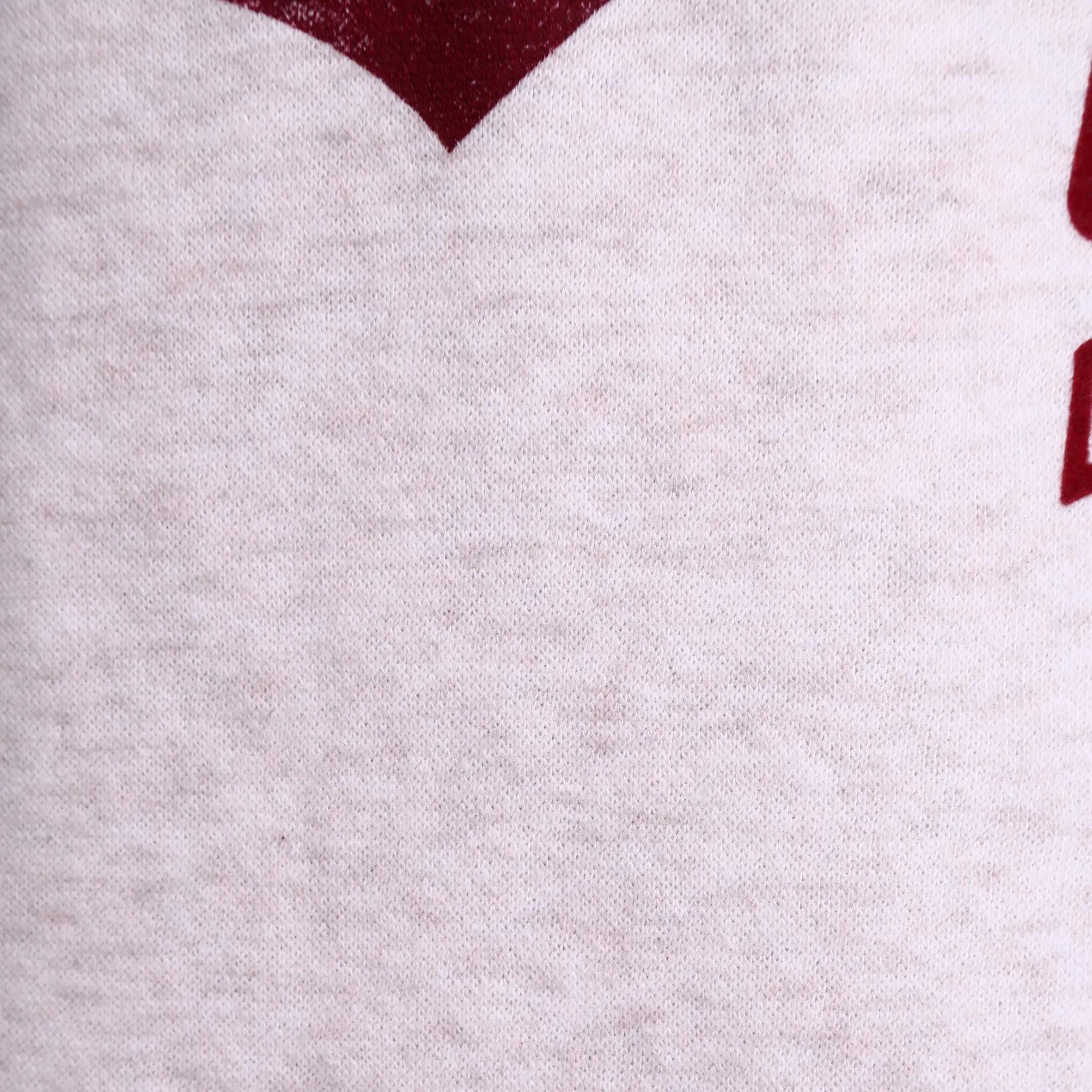 Bodybuilding Hooded Print Sweatshirt - Ivory 11/15