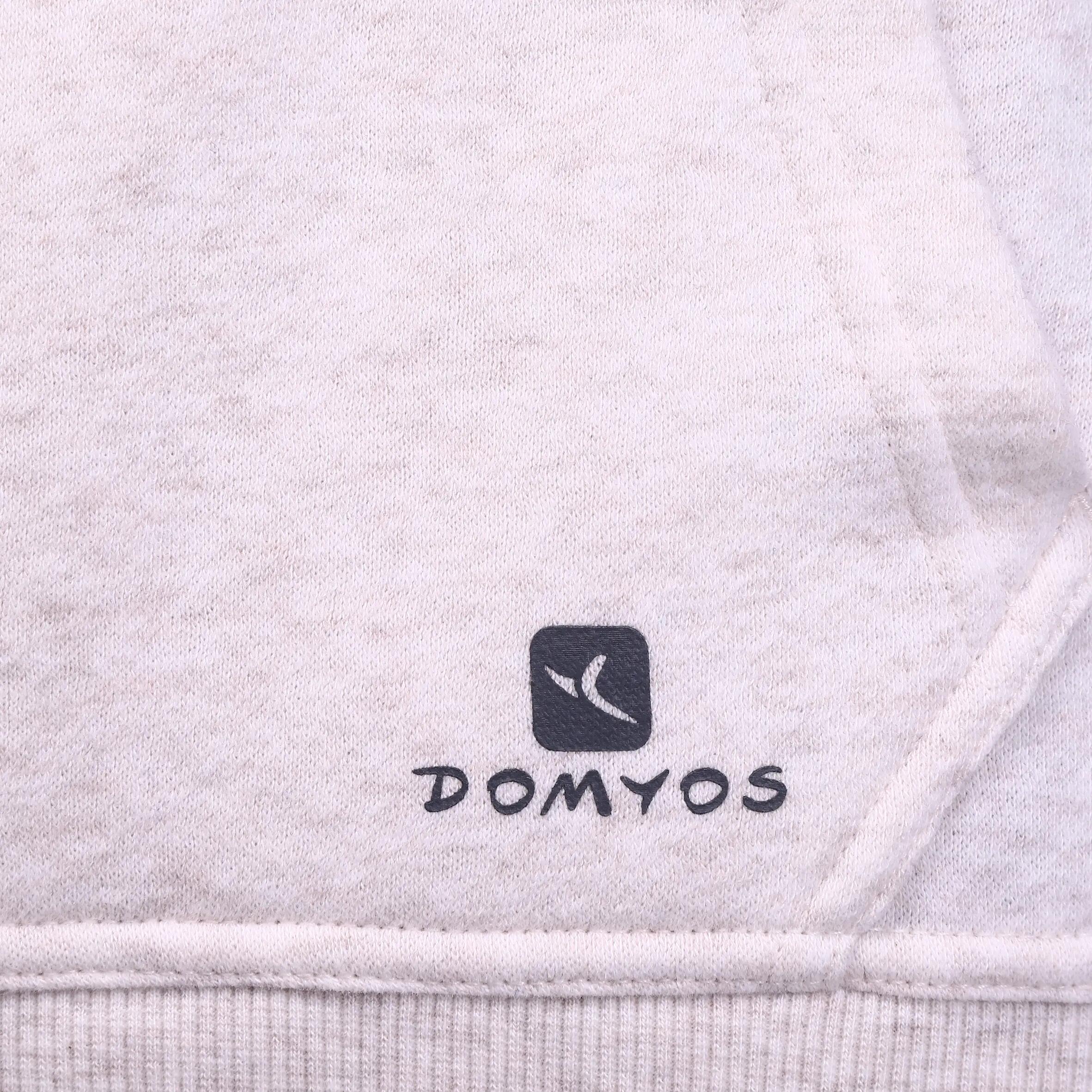 Bodybuilding Hooded Print Sweatshirt - Ivory 15/15