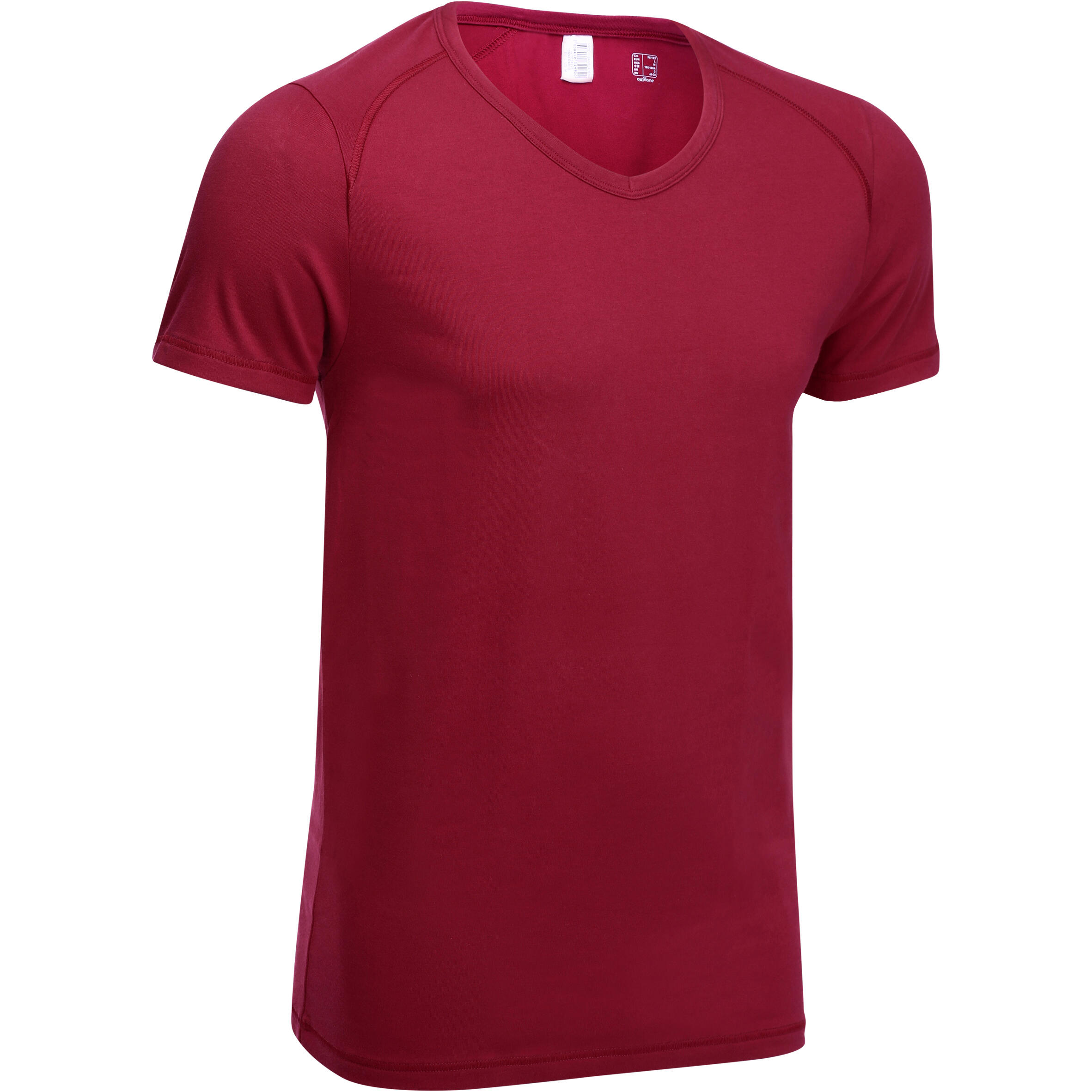 Buy Fitness T Shirts Online In IndiaDry Skin Cotton Tee Rumba RedDomyos