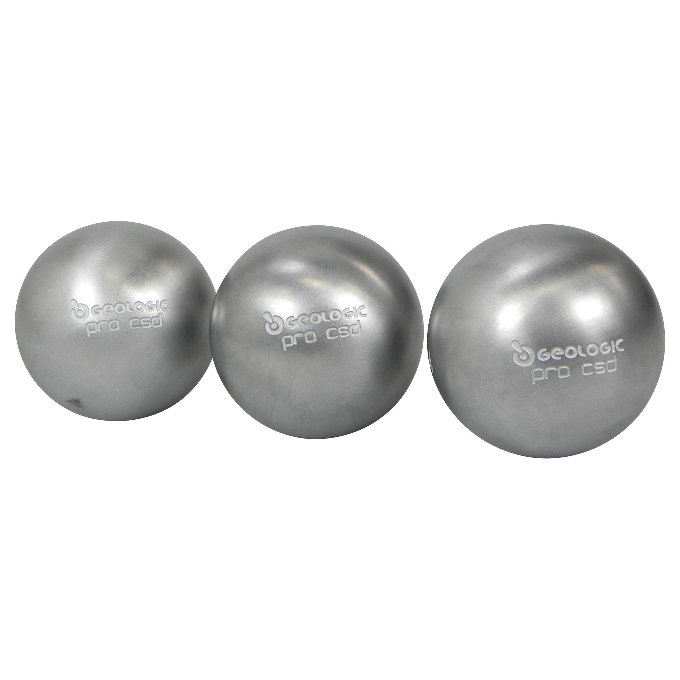 3 petanqueballen competitie hard Pro CSD 3/9