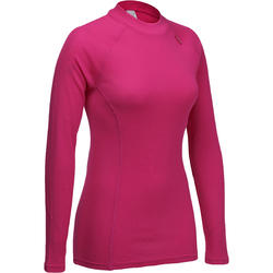 SOUS VETEMENT DE SKI FEMME SIMPLE WARM ROSE